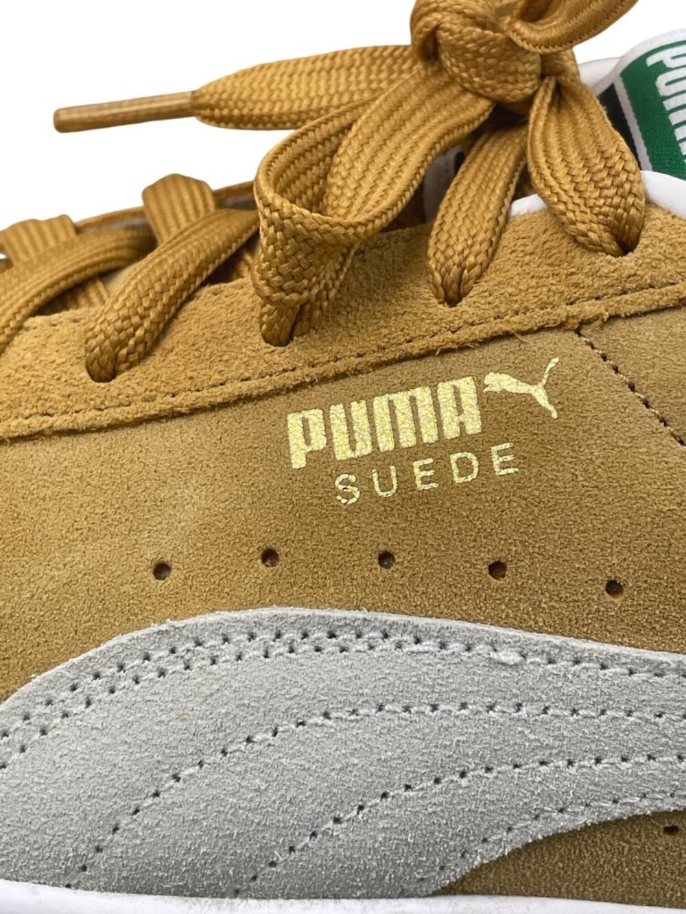 PUMA-Suede Classic 21 'Honey Mustard Athletic Shoes Sneakers Mens Size 10 - Picture 6 of 11